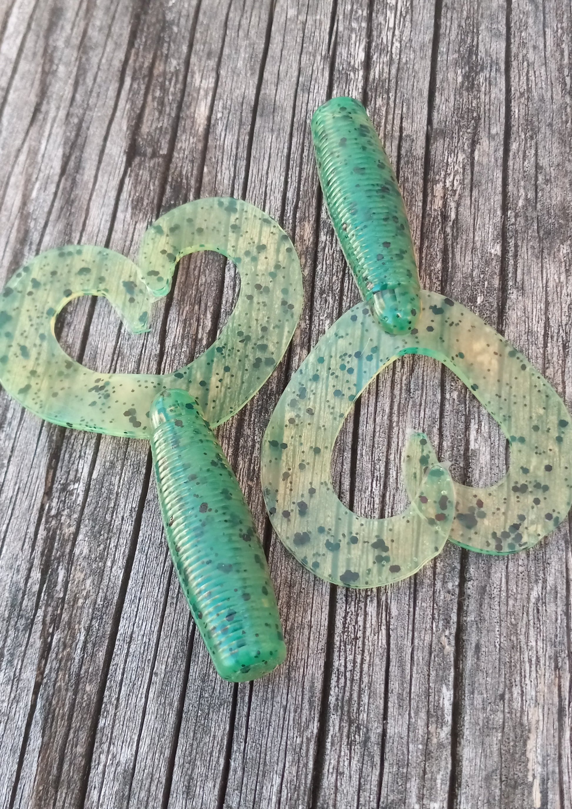 Motor Oil Twin Tail Grub