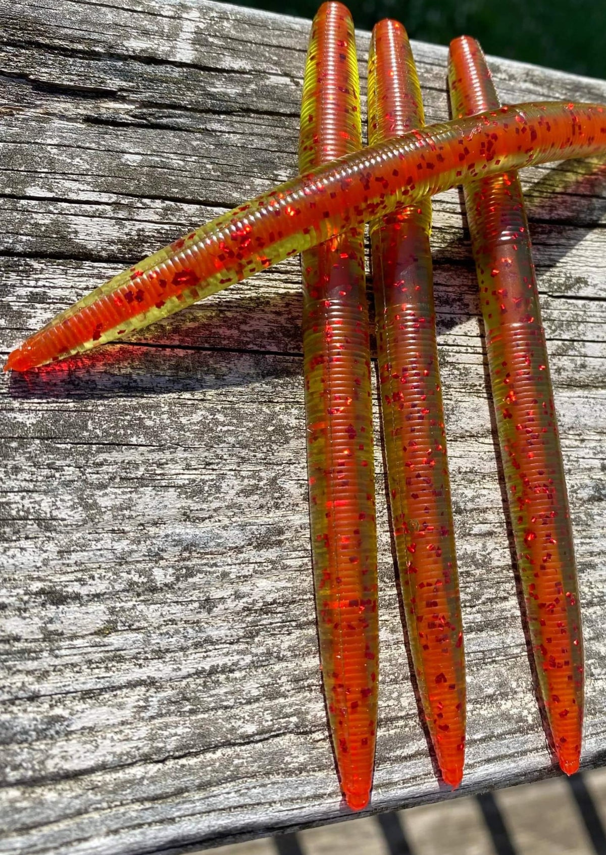 Red Shell Core Shot Stickbaits 5